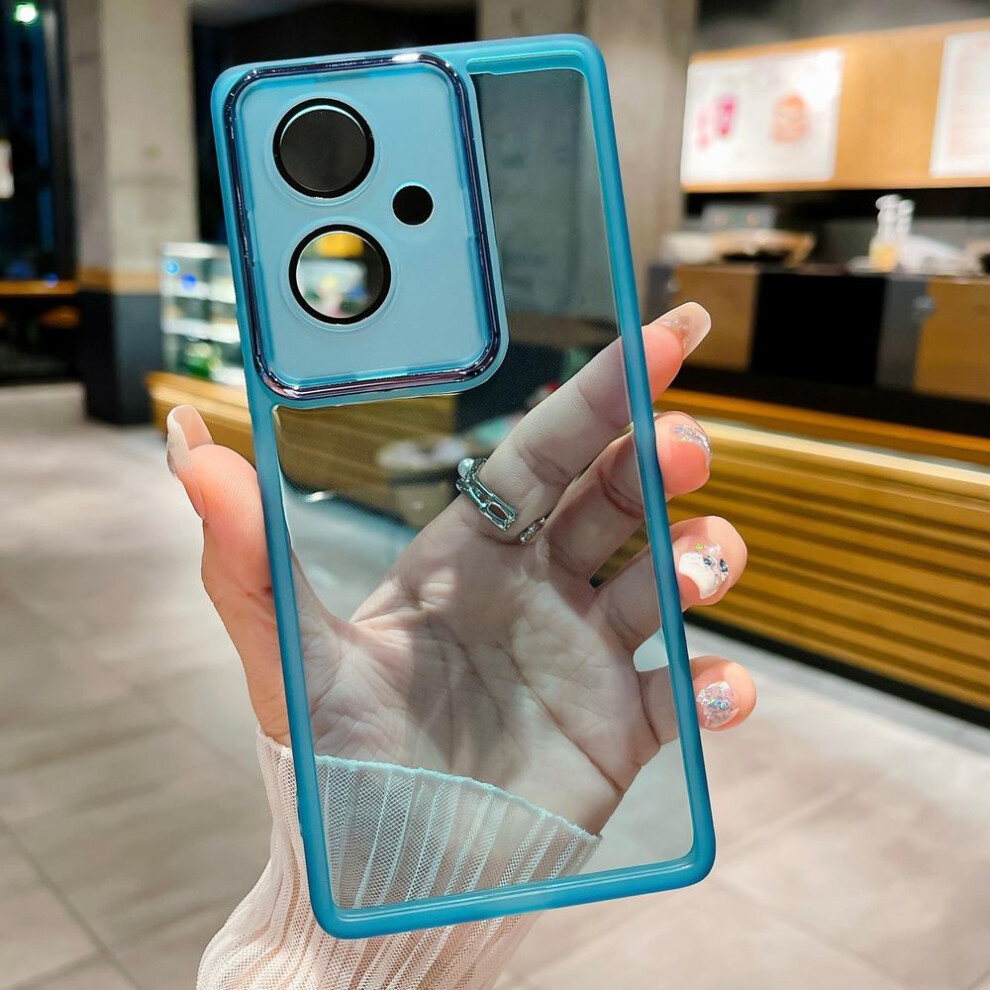 (blue, For Vivo V29e 5G=V2317) Soft Silicone Case For Vivo Y27s Y02t V29e 5G V2322 V2317 V2252 Case Phone Back Cover