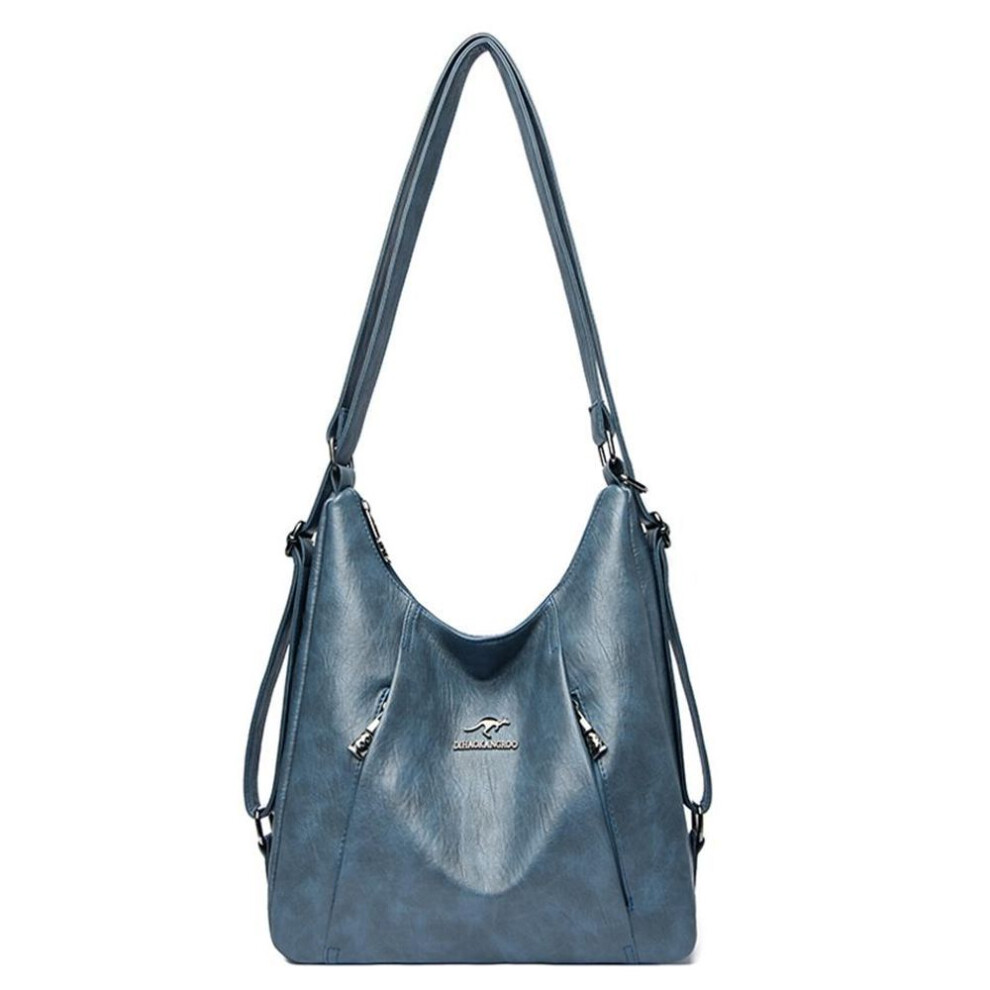 (blue) Luxury Handbags Women Bags Designer Multifunction Shoulder Bags for Women Travel Back Pack