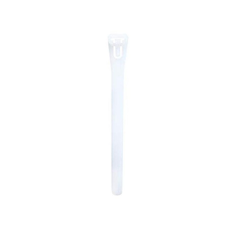 (white, 8x150mm) 100 Pcs Reusable Zip Tie Wrap Strap Plastic Ties Wire Nylon Cable Ties May Loose Slipknot Tie