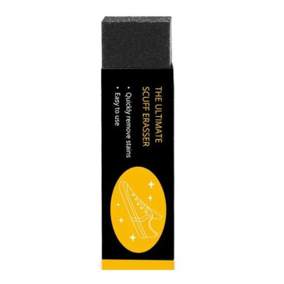 (black) Portable Stain Removal Rubber Block Eraser Sneaker Suede Eraser Faux Leather Shoes Cleaner Cleaning Supplies