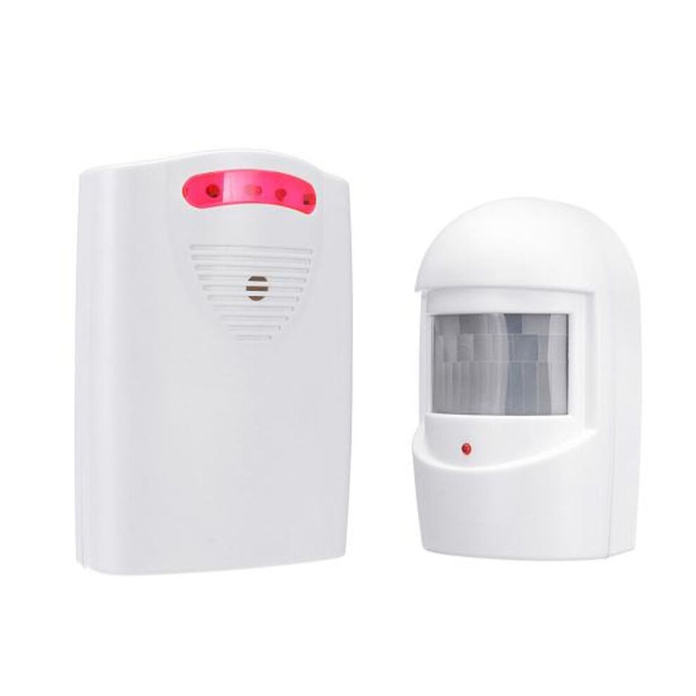 (2#) Wireless Driveway Alarm Alert System Security Garage Intruder PIR Motion Sensor