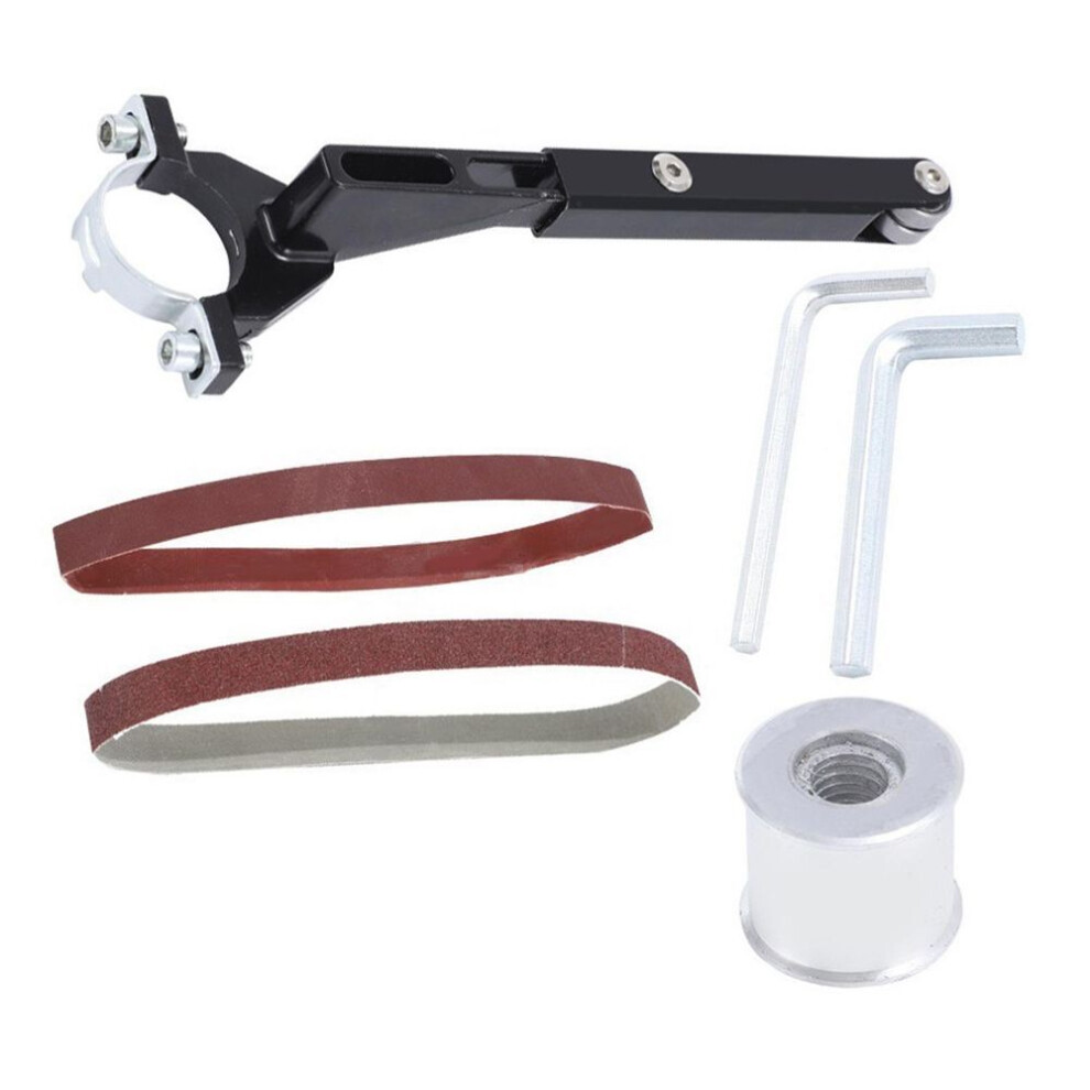 (as the picture) Belt Sander Brackets Angled Grinder Modified Sand Belt Machine For 100 Angled Grinder For Wood/metal Grinder Polishing
