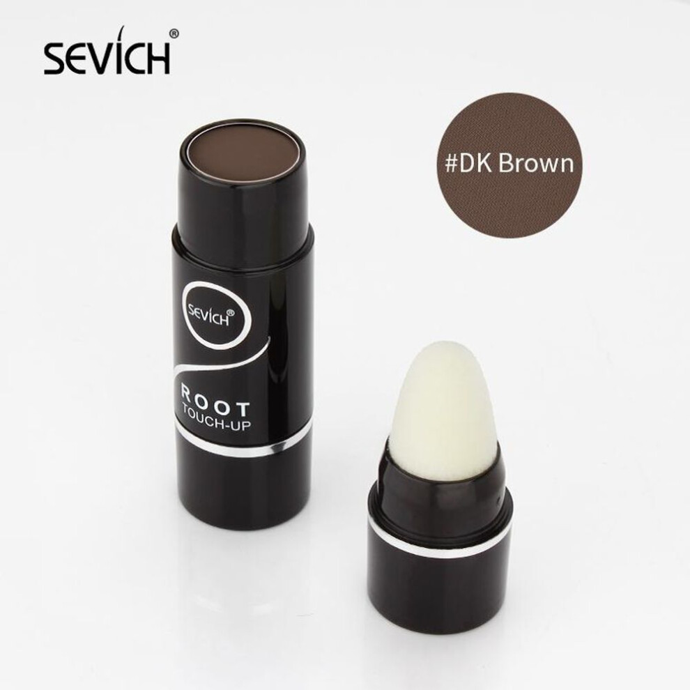 (dark brown) 2.5g Hair Line Shadow Powder Root Touch Up Powder 5 Colors Root Cover Up Gray Coverage Instantly Hairline Powder Unisex