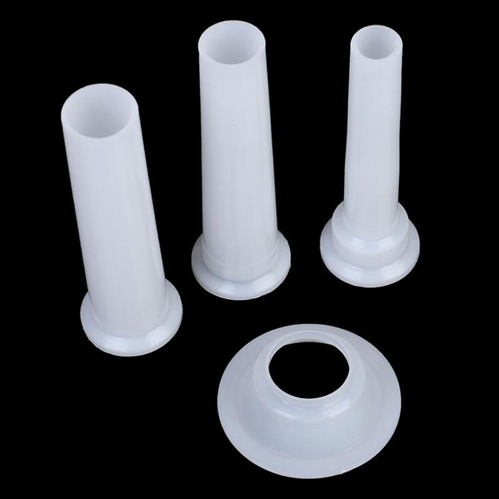 1Set Meat Grinder Sausage Stuffer Filling Tubes Funnels Nozzles For Sausage Tube