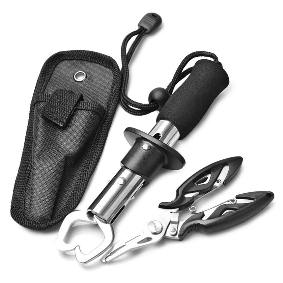 Fish Lip Gripper With Fishing Plier Set Fish Controller Fishing Grabber