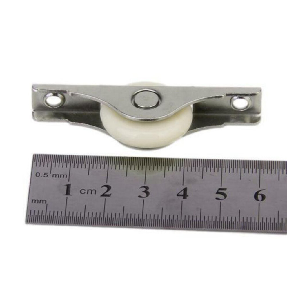 Sliding Scroll Wheel Wardrobe Window Pulley 6pcs Door