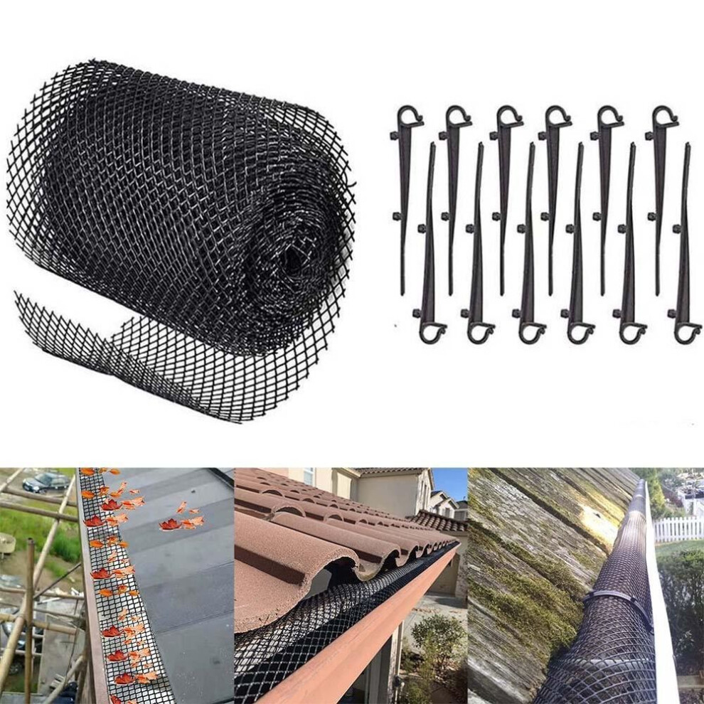 15cm X 6m Mesh Gutter Guard Anti-leaves Mesh Protective Net