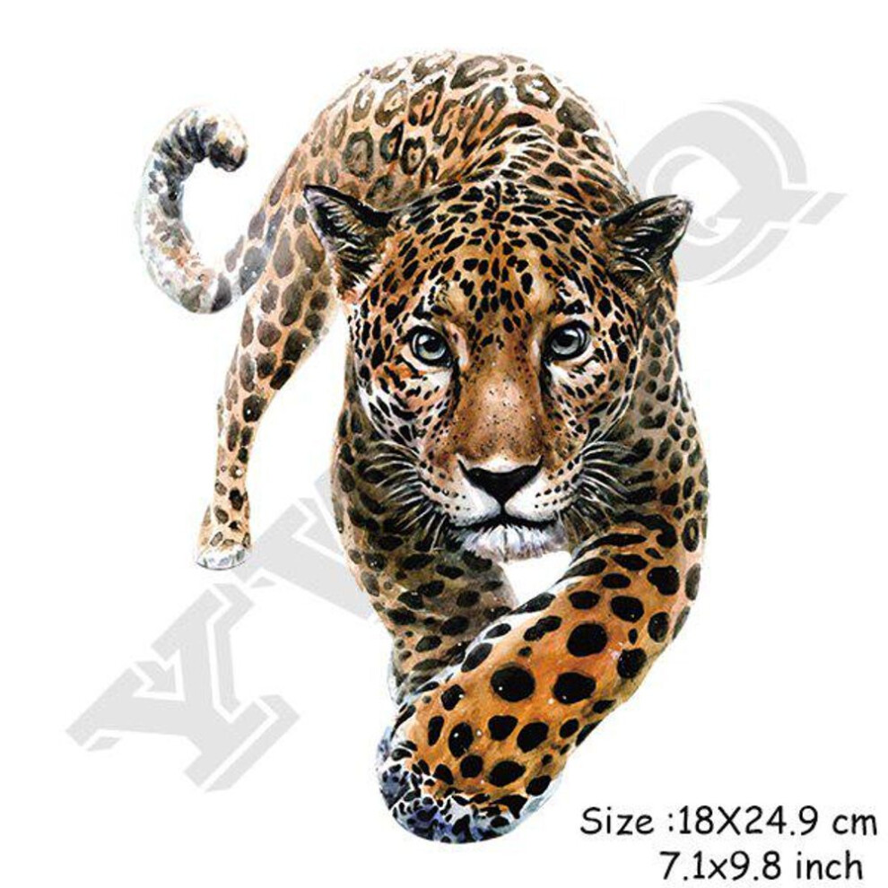 Tiger Patch Iron On Diy Accessory Clothing Decor Heat Transfer Washable Badges Applique On Clothes