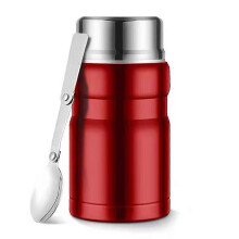 (As show, One size) Stainless Steel Vacuum Bento Lunch Box Food Thermos for for Kids Adult (r UCF