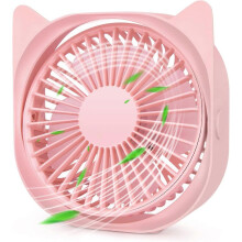(As show, One size) Small Mini Desk Fan Table Fan By USB Powered,  for Home Bedroom Office Library Outdoor Travel P TQZ