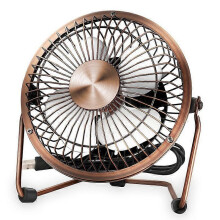 (As show, One size) Desk Fan 6 inch Mini USB Electric Fan Quiet for Home Office Dormitory   - Br RPD