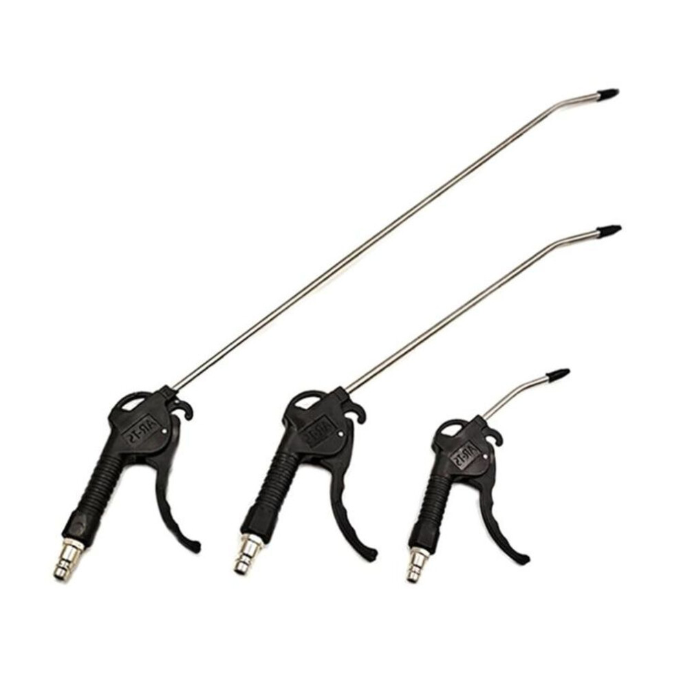 Pressure Air Gun, 3 X Compressed Air Blow Gun, 60mm Stainless Steel Elbow Air Gun For Compressor Air Blower Gun