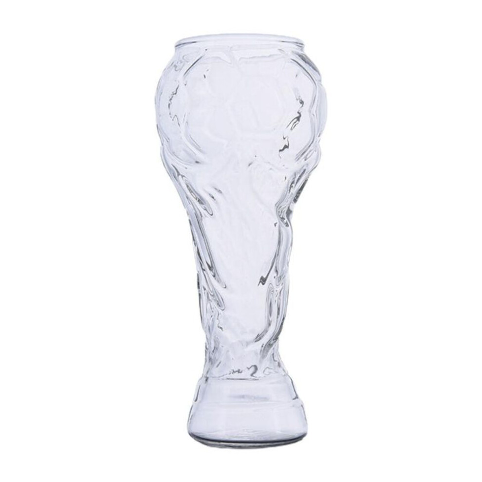 Trophy-shaped Beer Glass Large Capacity Glass Cups Summer Beer Mug Football Game Wine Cup Drinking Glasses Durable
