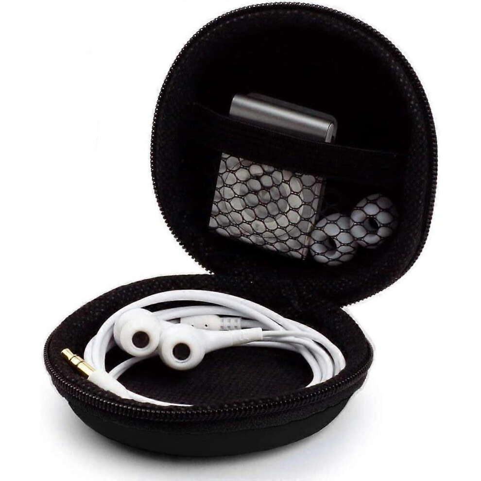 (As Show, One Size) Earphone Case Mas Carney Headphone Earbud Hard Protective Carrying Case Bag 8X8x3. Epa 5093216597865
