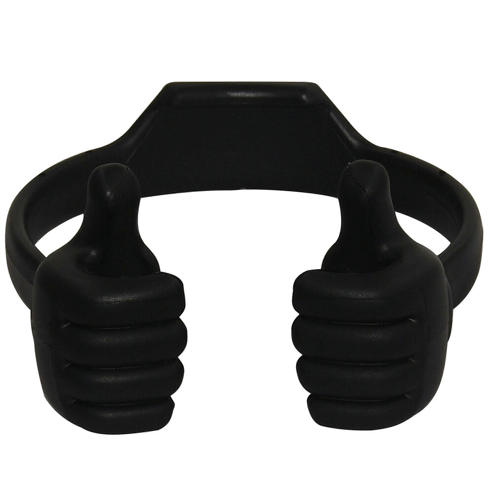 (As Show, One Size) Universal Flexible Thumb Smartphone Tablet Mount Holder - Bl Ctc 5093216585060