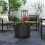 Outsunny Outsunny 48.5cm Smokeless Wood Burning Firepit Metal Fire Pit, Black 1