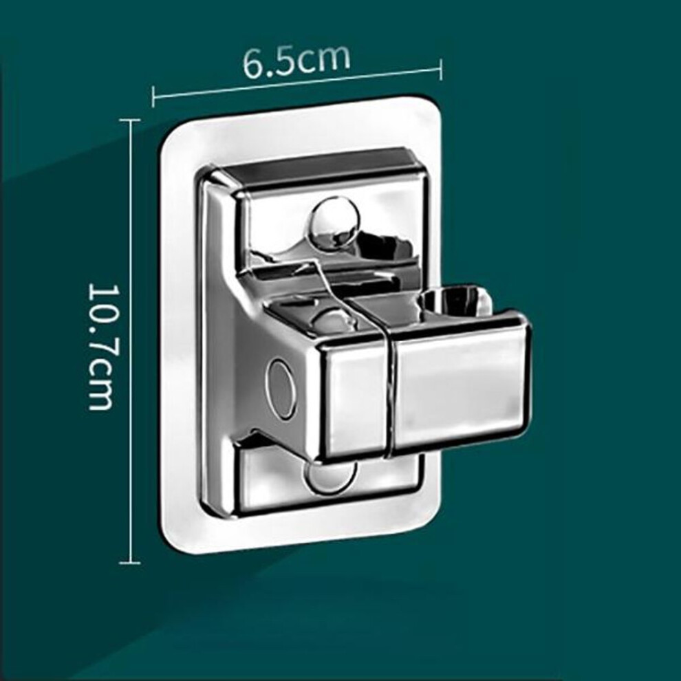 (as the picture) 1pc Shower Head Holder Adjustable Wall Mounted Shower Holder Self-Adhesive Showerhead Handheld Bracket Bathroom  Accessories