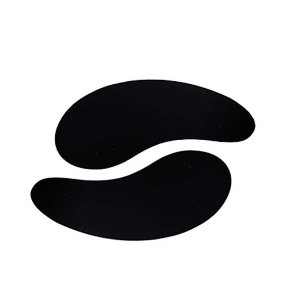 (black, 1 Pair) New Reusable 1pair Eye Pads Silicone Stripe Lash Lift Eyelash Extension Hydrogel Patches Under Eye Gel Patch Makeup Tools