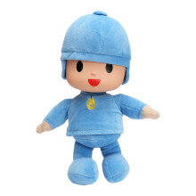 (Pocoyo x 1)Set aus 4 Pocoyo Elly Pato Loula weichen Plüschfiguren Spielzeugpuppen Weihnachtsgeschenk für Kinder