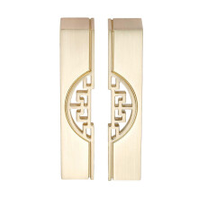 (As show, One size) 2 Pack Interior Door Handles 96mm Vintage Gold Zinc Al BBM
