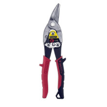 (As show, One size) Aviation Snips Left Cut Thin Head Forged Chrome Steel Double Pivot Action for More Power Ergonomic Handles Robust and Ergonomic Range 2-14- AJC