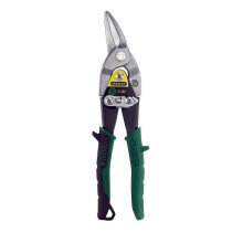 (As show, One size) Aviation Snips Straight Cut Fine Head Forged Chrome Steel Double Pivot Action Ergonomic Handles Robust and Ergonomic Range 2-14- WCJ