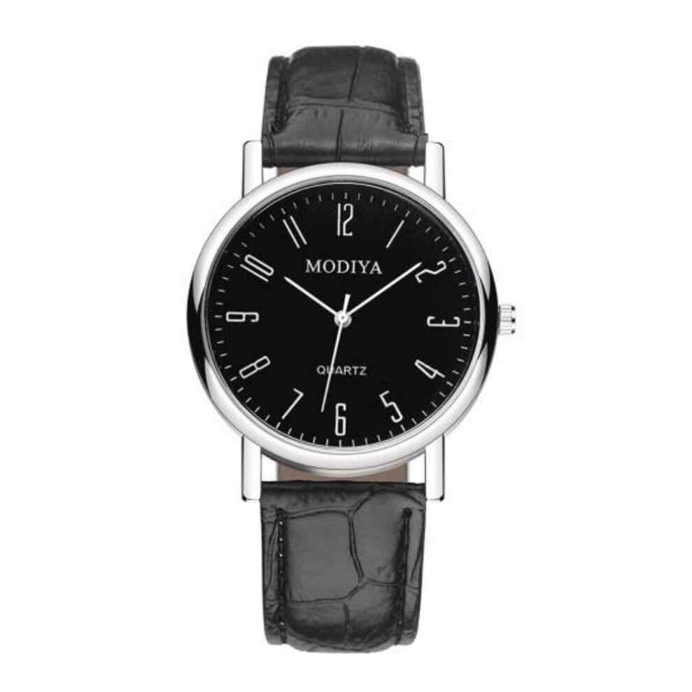 (black, A) Men Watches Chronograph Casual Analog Quartz Watch Quartz Movement Watch Belt Strap Wristwatch Gift For Boyfriend Father