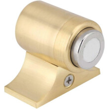 (As show, One size) Stainless Steel Barrier Free Magnet Door Stopper Door Catch for Kids Room (Yellow Copp UUT