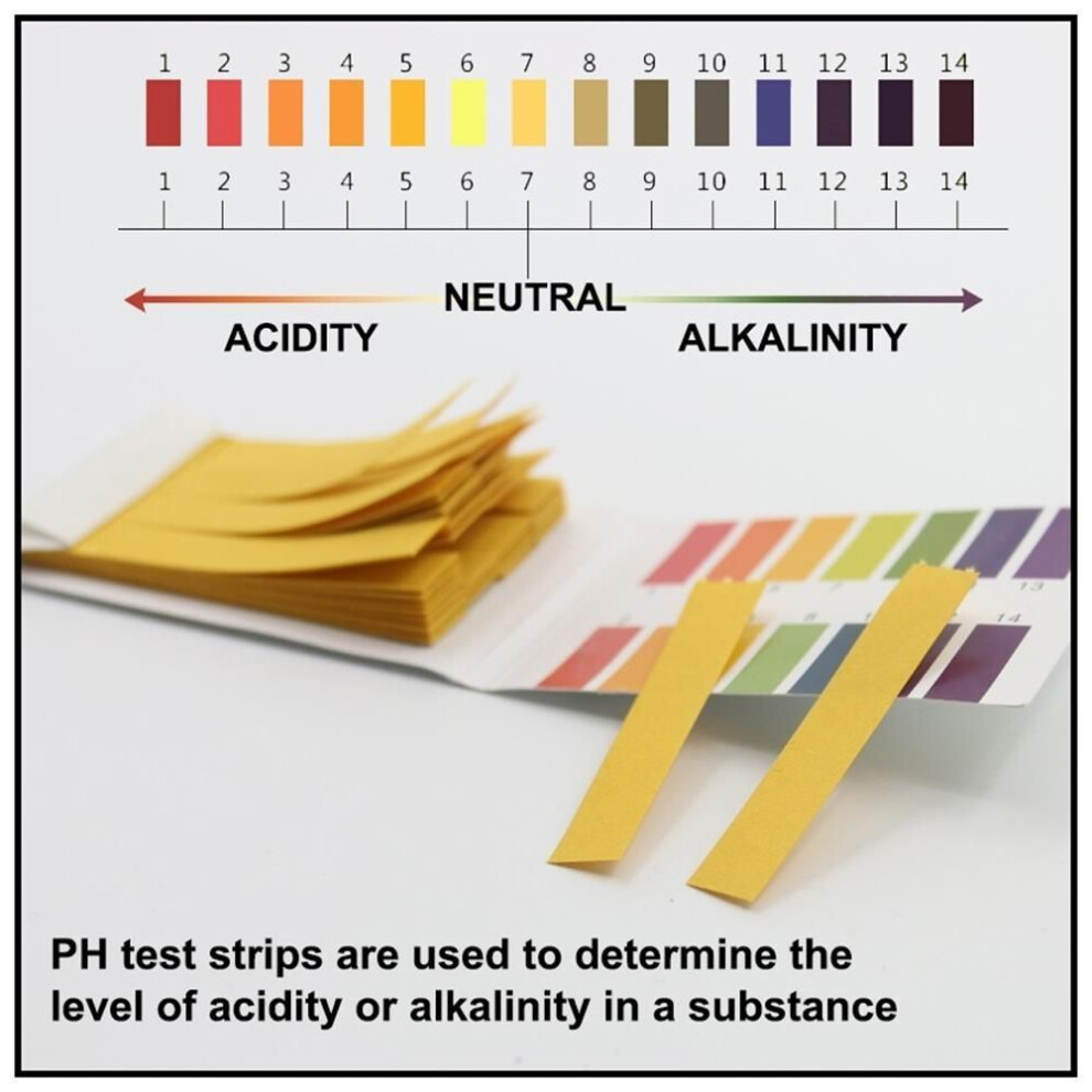 3*80 Strips New 240 Strips Kit Indicator 1-14 Ph Testing Paper Acid Water Litmus Alkaline