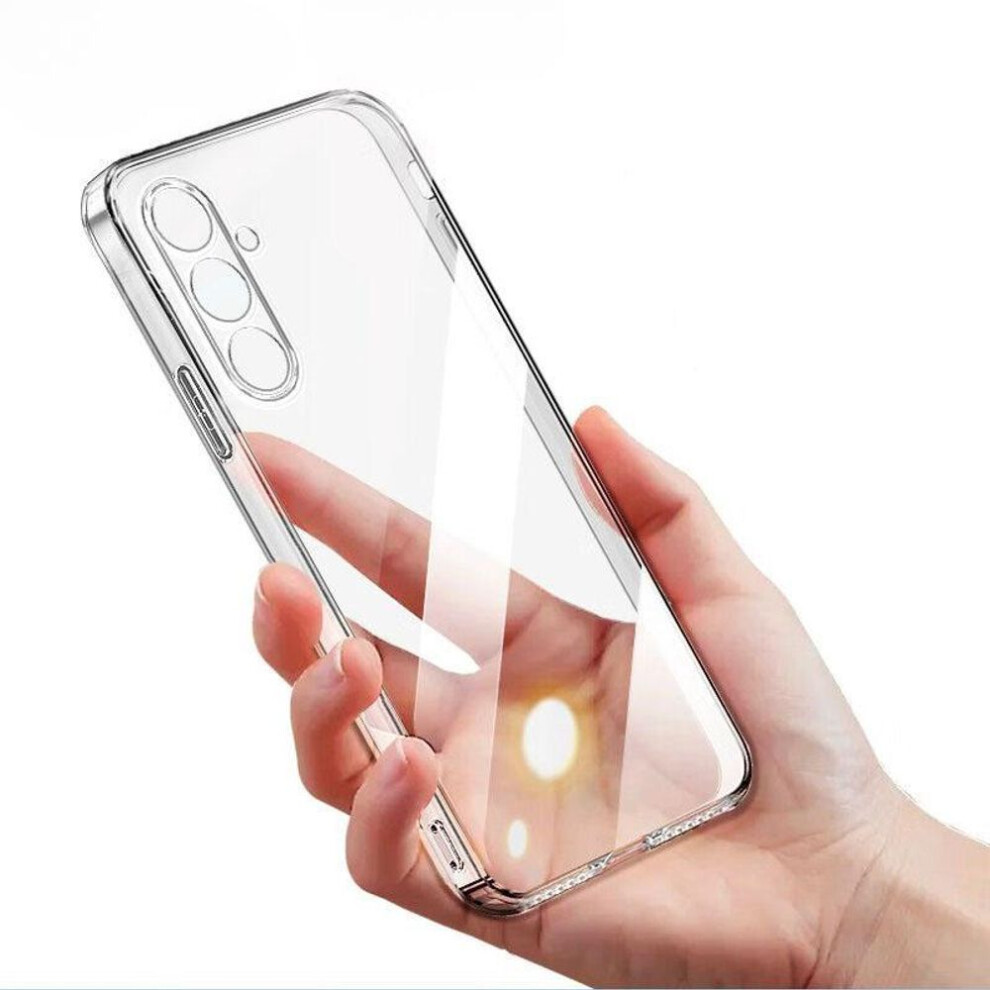 (transparent, S21 FE) Luxury Crystal Clear Silicone Soft Case For Samsung Galaxy S24 S23 S21 Fe S22 Plus Ultra Back Cover Ultra-thin Shell S23+ S 24