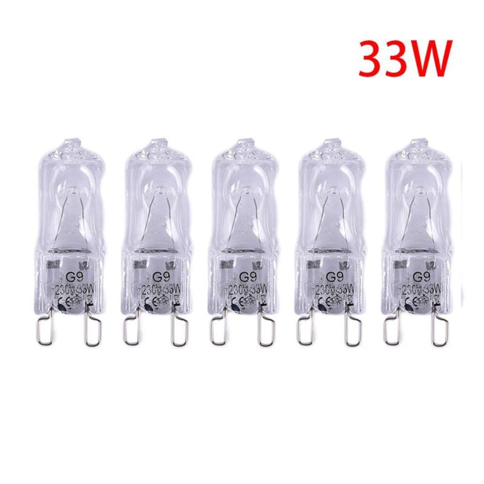 (33W) 5Pcs G9 220V Led Bulb 18W 28W 33W 35W Super Bright Warm White Halogen Lamp