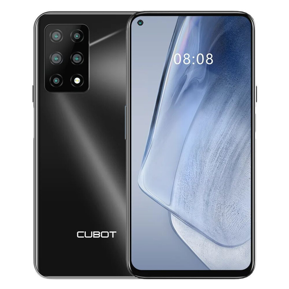 (black, 8GB+256GB) Cubot X30P, Smartphone Android 13, 48MP Five Camera, 8GB RAM 256GB ROM, NFC,6.4" FHD+ Hole-punch Screen, 4200mAh Global Version