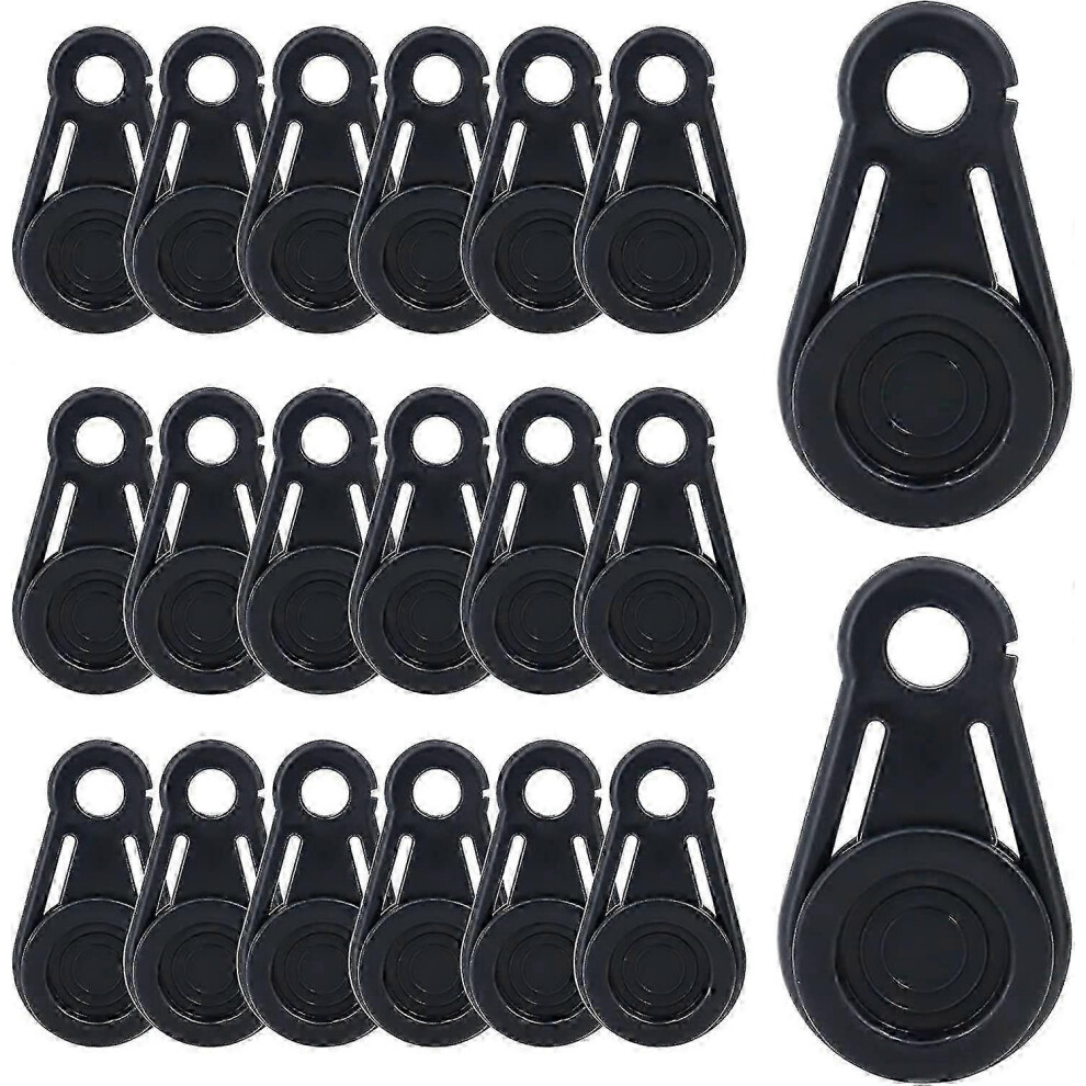 20 Pcs Tarp Grabbers Movable Tarp Snaps Clip for Outdoor Camping, Tent, Awning, Banner, Tarps And Plastic Sheeting