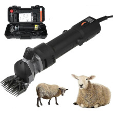 (As show, One size) New Arrive 690w Electric Sheep Clipper Machine Professional Sheep Clipper Black