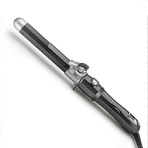 (Black EU 32mm) Fully Automatic Rotating Electric Curling Iron