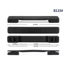 (8, One size) 2025 Plastic Luggage Handle Pull Handles Grip Replacement Parts For Travel Suitcase
