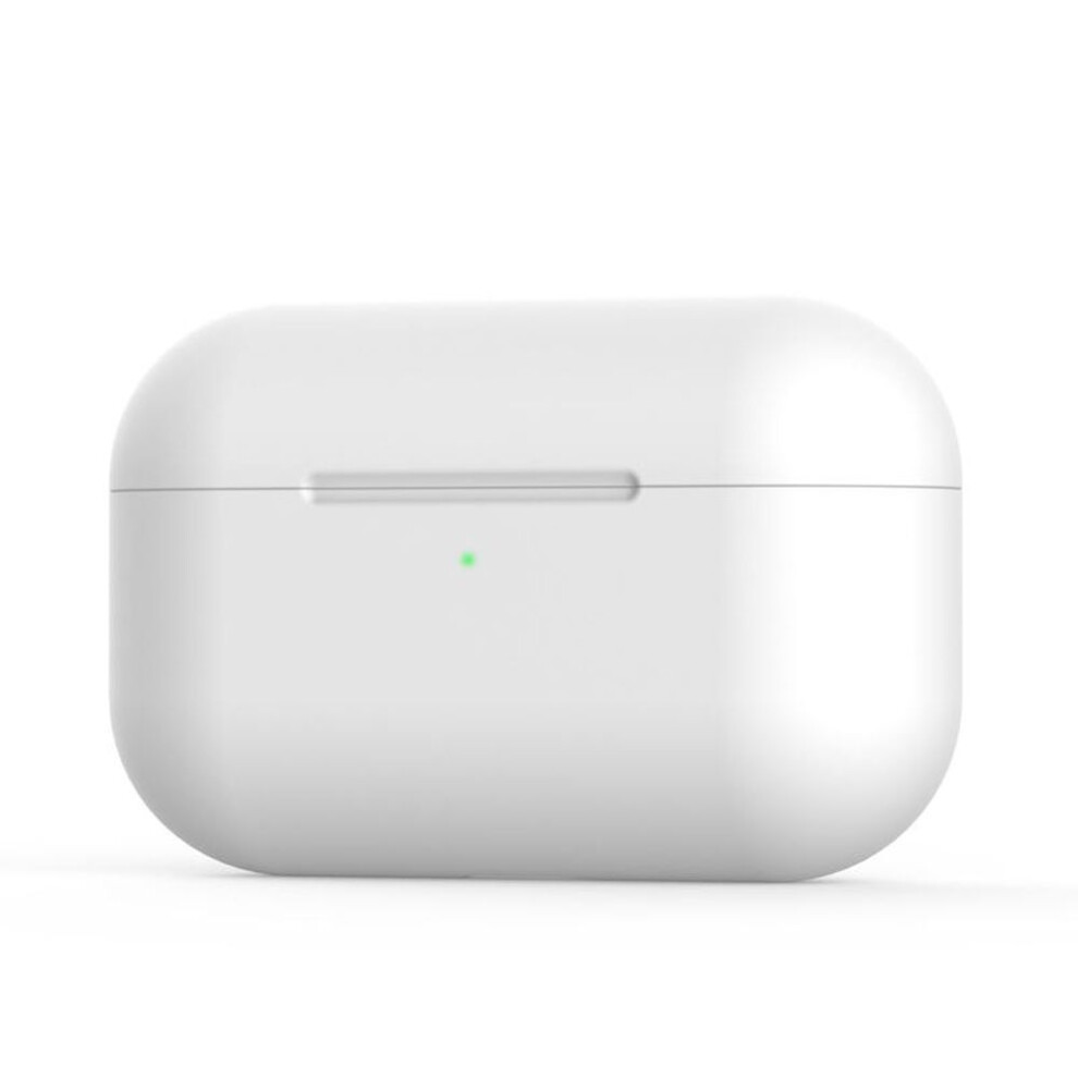 (, For Airpods Pro) Silicone Case For Airpods Pro Case Wireless Bluetooth For Apple Airpods 2 Cover Earphone Case For Air Pods Pro White 6496724927138