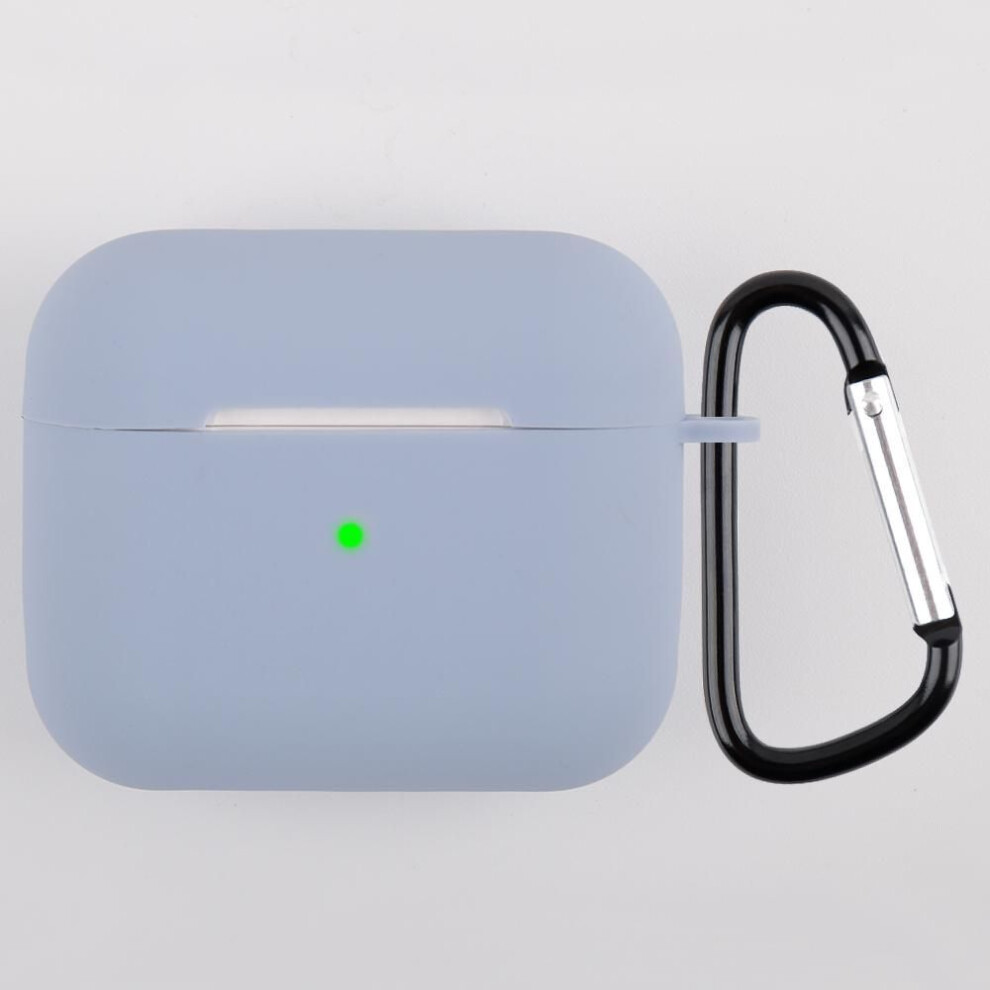 ( For Airpods 3 With Hook) Silicone Case For Airpods Pro Case Wireless Bluetooth For Apple Airpods 2 Cover Earphone Case For Air Pods Pro Dark/Gray 6496725045664