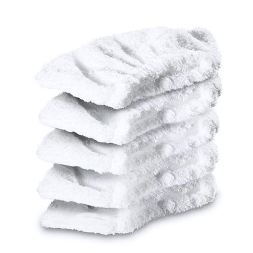 5Pcs Cotton Brush Head Cover For Karcher Sc2 Sc3 Sc4 Sc5 Steam Cleaner Parts