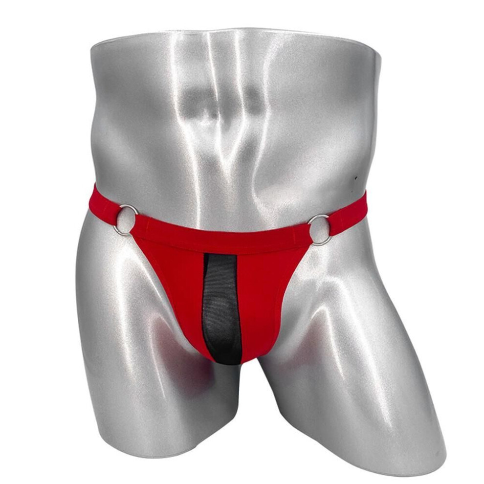 (red) Briefs Men\&apos;s Underwear T-back Intimates Sexy Thongs