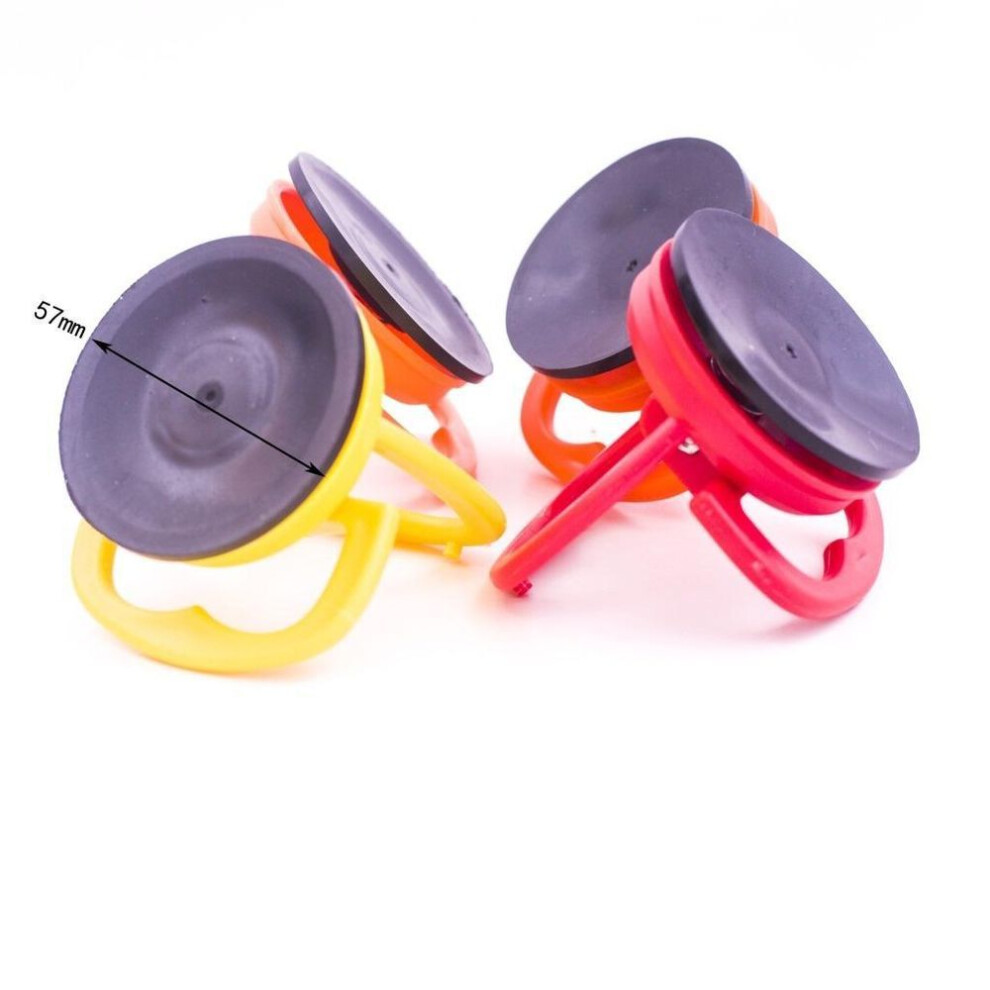 (black) Glass Suction Cup Plastic Repair Tools Phone Screen Glass Lifter Car Repair Kit Rubber Suction Sucker Dent Puller Remover