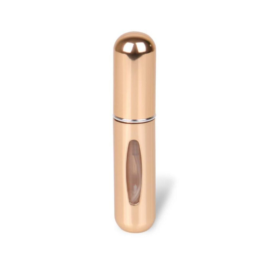 (champagne) Portable Cosmetic Storage Bottle with Travel Accessories