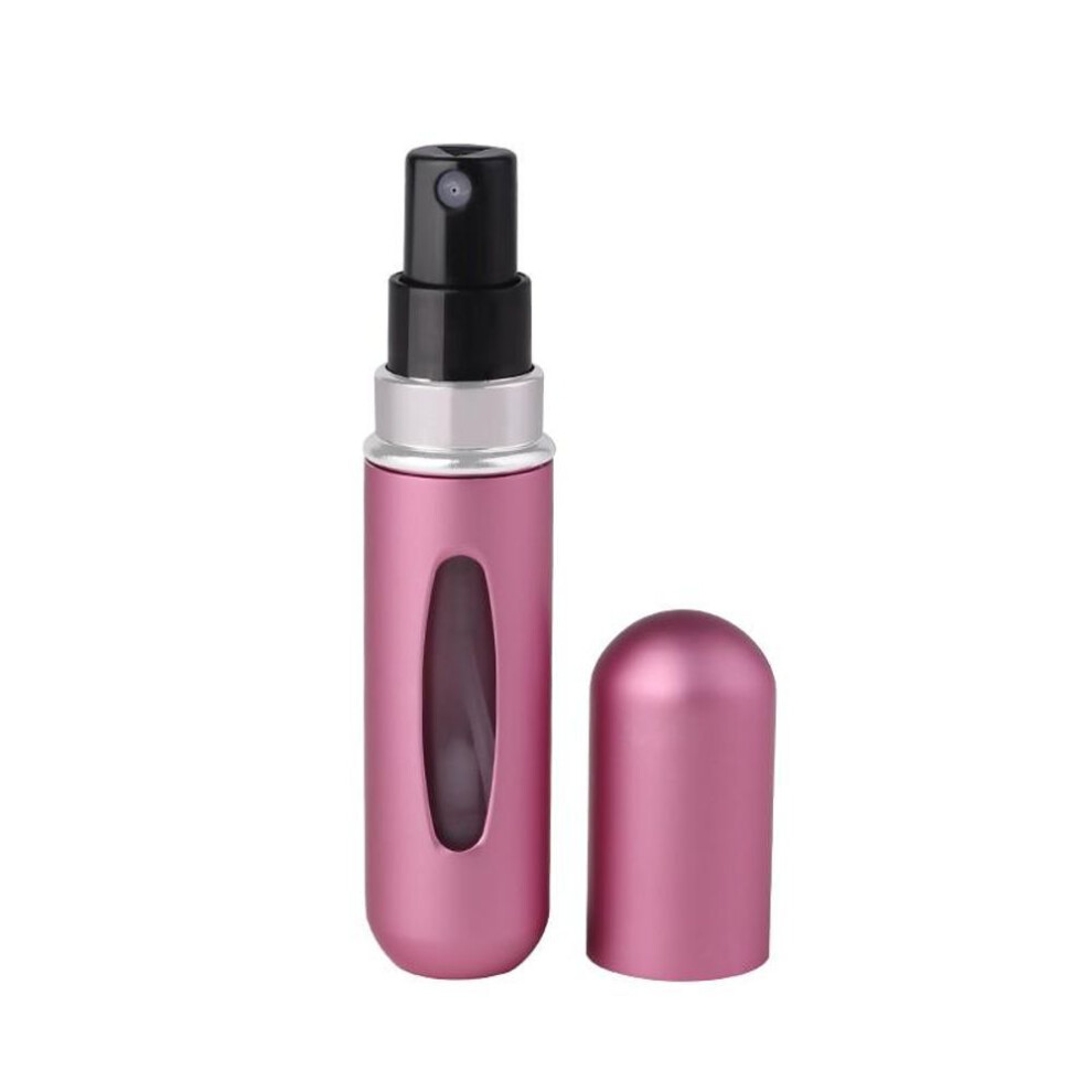 (pink) Portable Cosmetic Storage Bottle with Travel Accessories