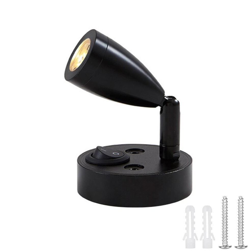 (warm white, 1 pc (Non-dimmable)) Dv12v Led Wall Mount Reading Light Bedside Light For Rv Camper Boat Wall Mounted