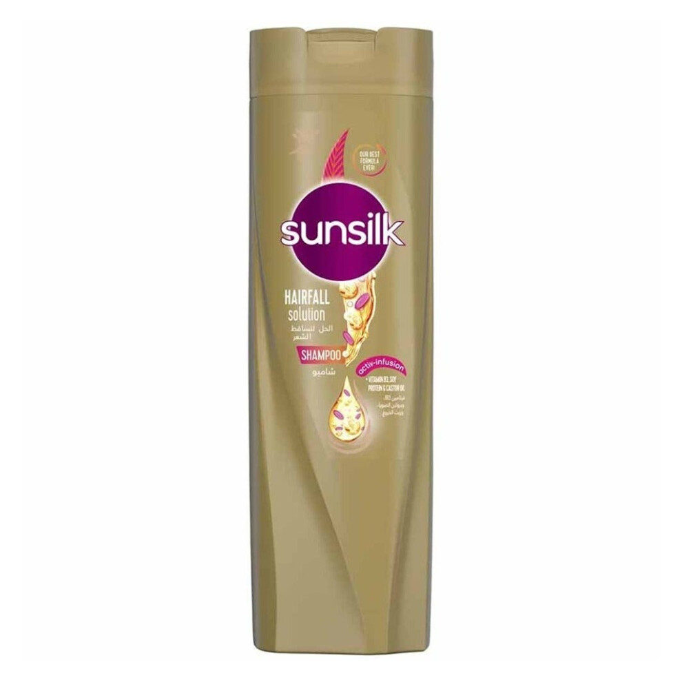 Sunsilk Hair Fall Solution Shampoo | Deeply nourishes and cleanses the scalp| Strengthens Hair & Reduces Hair Fall - 400mL