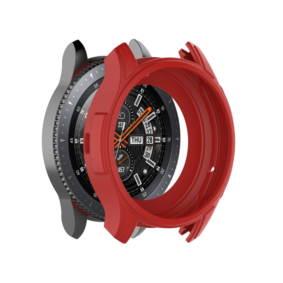 (Red) Watch Case For Samsung Galaxy Watch 46Mm Sm-R800/Samsung Gear S3 Frontie Not,Specified 688249402733