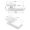 AINPECCA Rotating Coffee Table Sofa Side Tables LED Lights 6