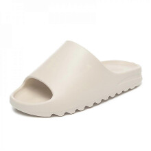 (42-43(EU 40-41), Beige) Summer Women Men Slippers EVA Slides Original Fashion Beach Sandals Women Casual Shoes Man Flip-flops Men s Sandal 2023 MQY