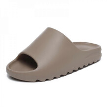 (42-43(EU 40-41), Brown) Summer Women Men Slippers EVA Slides Original Fashion Beach Sandals Women Casual Shoes Man Flip-flops Men s Sandal 2023 MQY