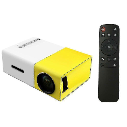(As show, One size) Mini Portable Projector With Remote Control TFO